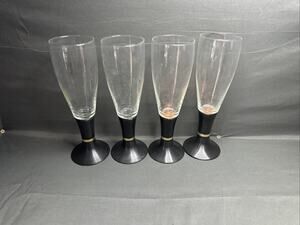 4 1960 After Hours Lighted Glasses Glow- David Douglas 2 Tested 2 Need Work